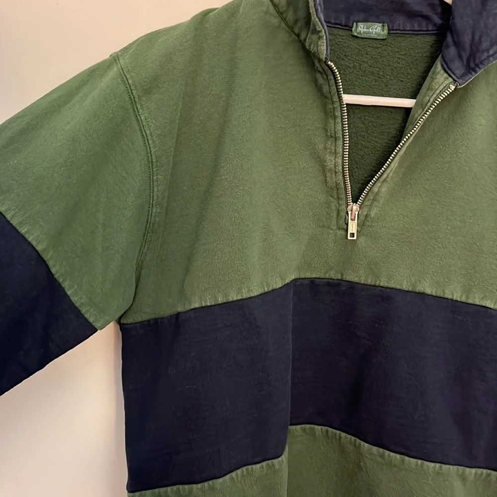 Brandy Melville Green Qtr Zip - Picture 5 of 5